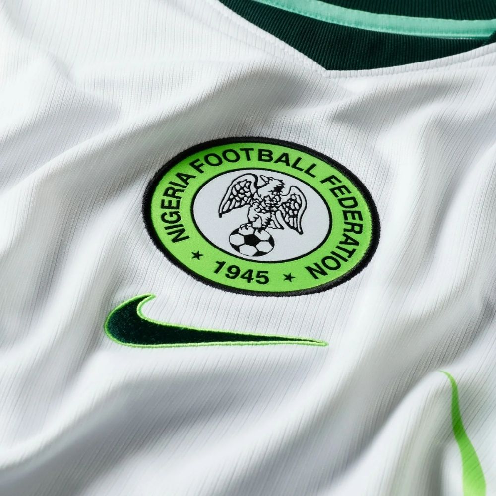 Camisa Futebol Nigéria Copa do Mundo 2026 II Torcedor Branca Masculina