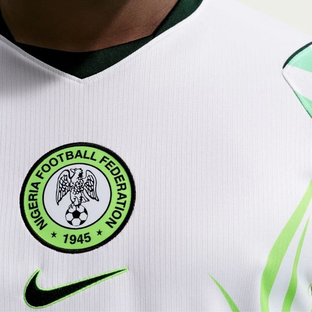 Camisa Futebol Nigéria Copa do Mundo 2026 II Torcedor Branca Masculina