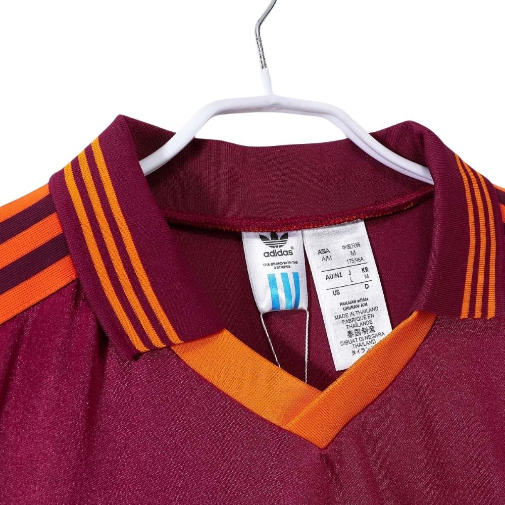 Camisa Futebol Roma 1992-94 Home Torcedor Masculina Bordô
