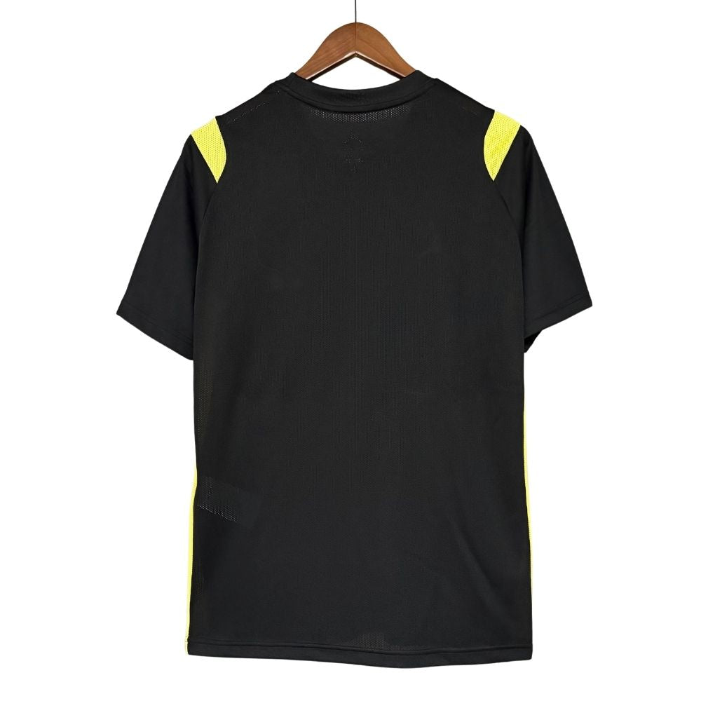 Camisa Futebol Seleção Brasileira Copa do Mundo 2026 Treino Preta Torcedor Masculina