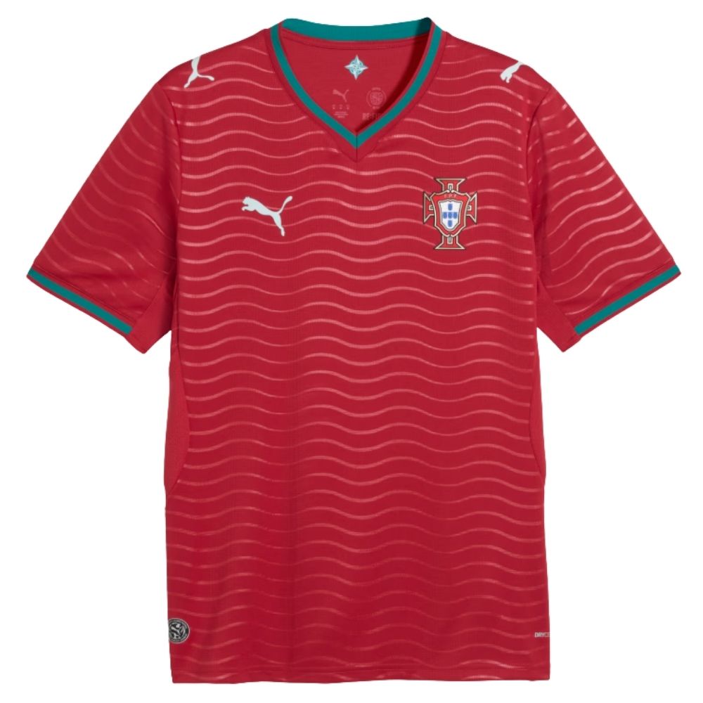 Camisa Futebol Seleção Portugal I 2026 Torcedor Vermelha Masculina
