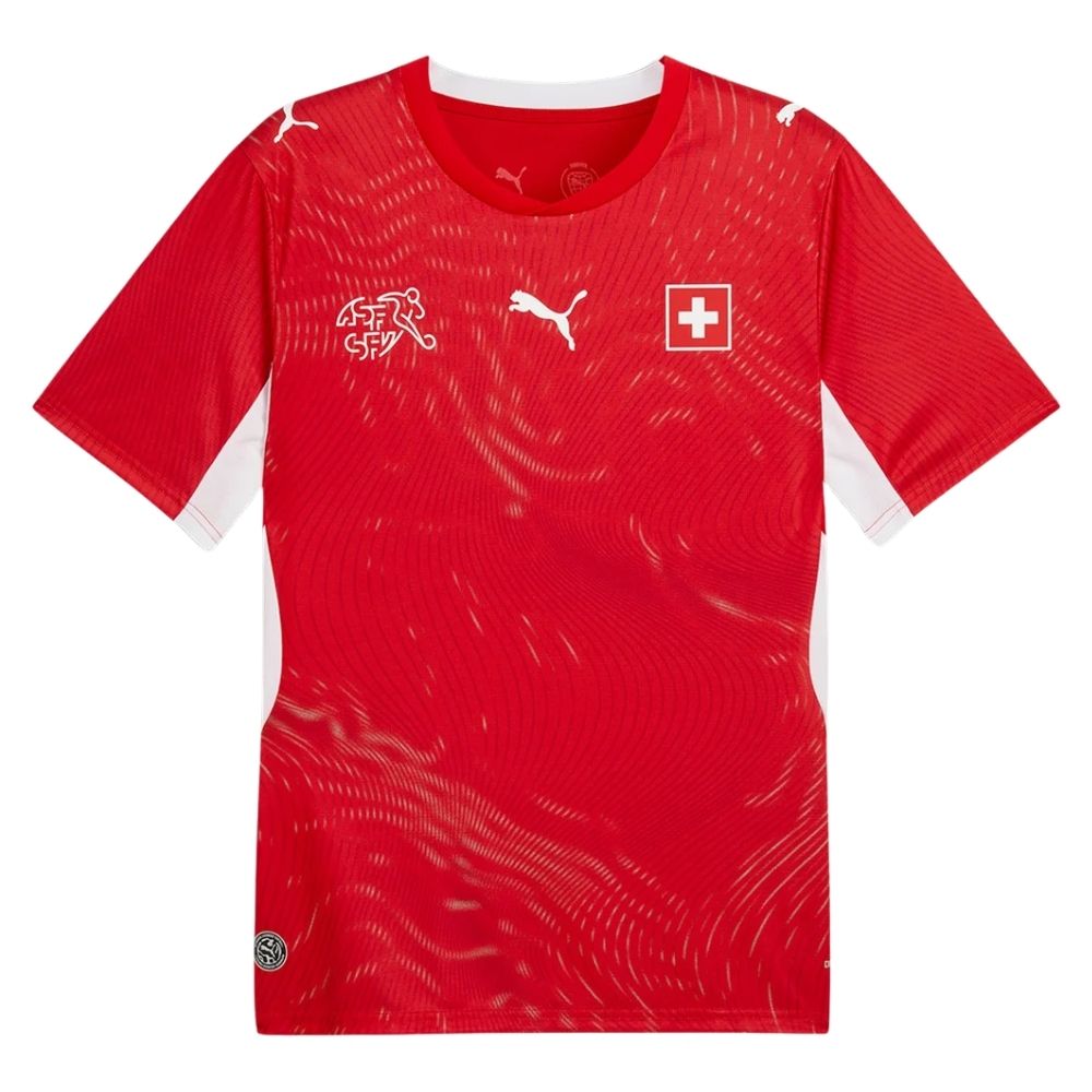 Camisa Futebol Suiça Copa do Mundo 2026 I Torcedor Vermelha Masculina