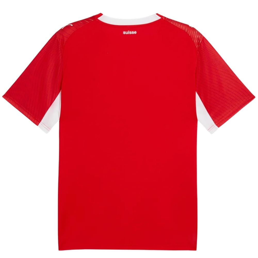 Camisa Futebol Suiça Copa do Mundo 2026 I Torcedor Vermelha Masculina