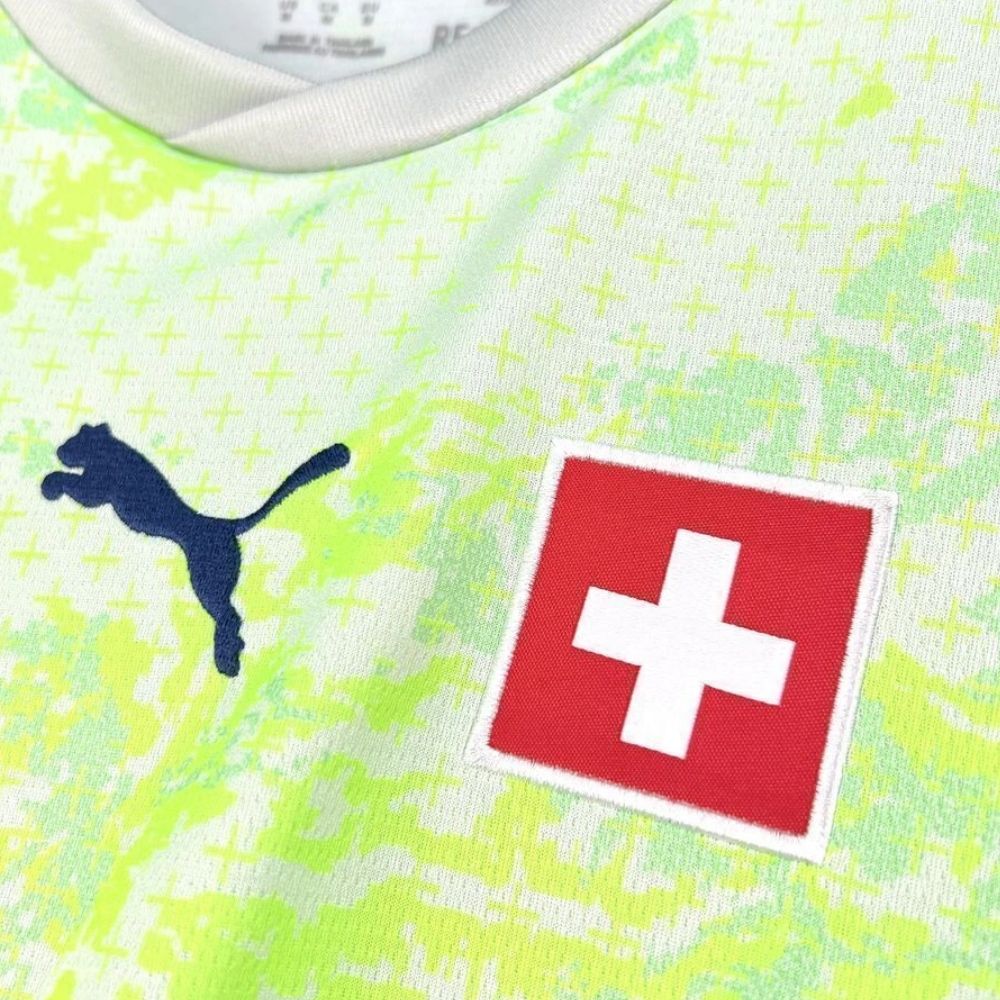 Camisa Futebol Suiça Copa do Mundo 2026 II Torcedor Verde Masculina