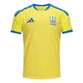 Camisa Futebol Ucrânia Copa do Mundo 2026 I Torcedor Amarela Masculina