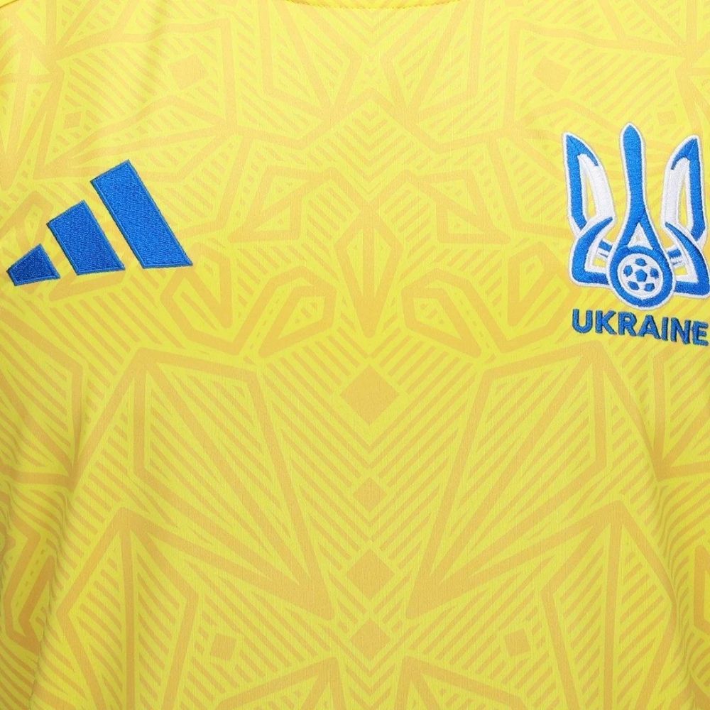 Camisa Futebol Ucrânia Copa do Mundo 2026 I Torcedor Amarela Masculina