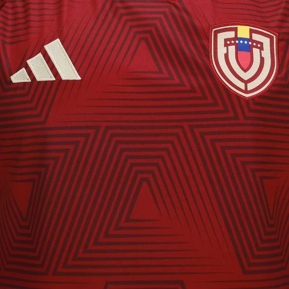 Camisa Futebol Venezuela Copa do Mundo 2026 I Torcedor Bordô Masculina