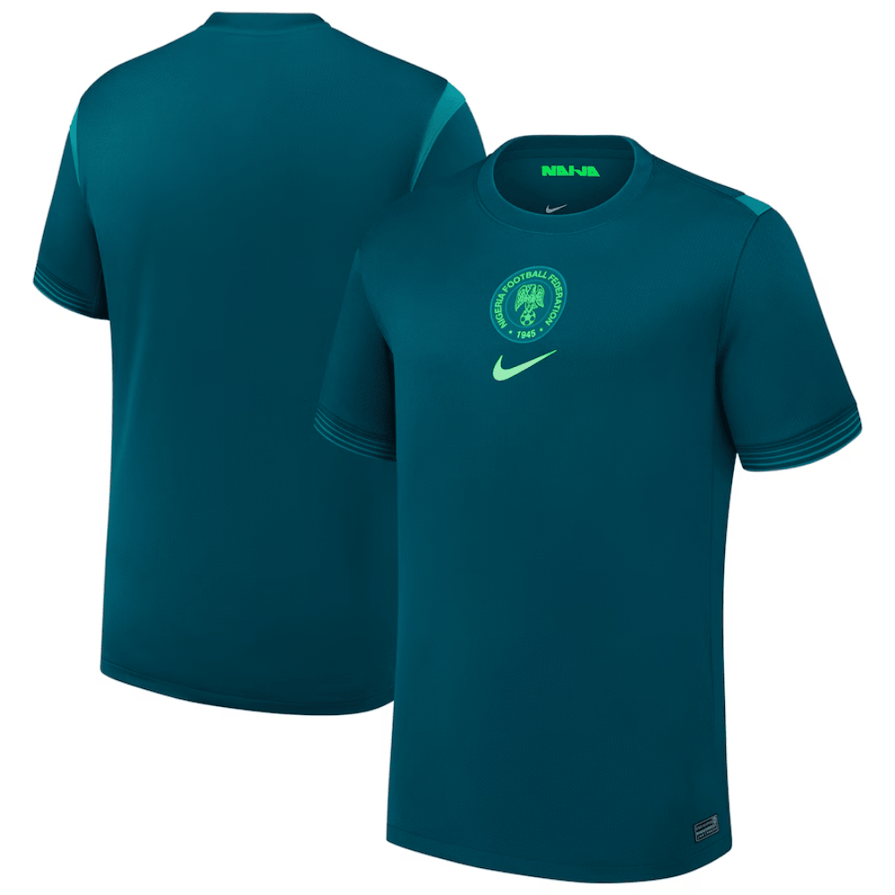 Camisa Futebol Seleção Nigéria II 25/26 Torcedor Verde Masculina