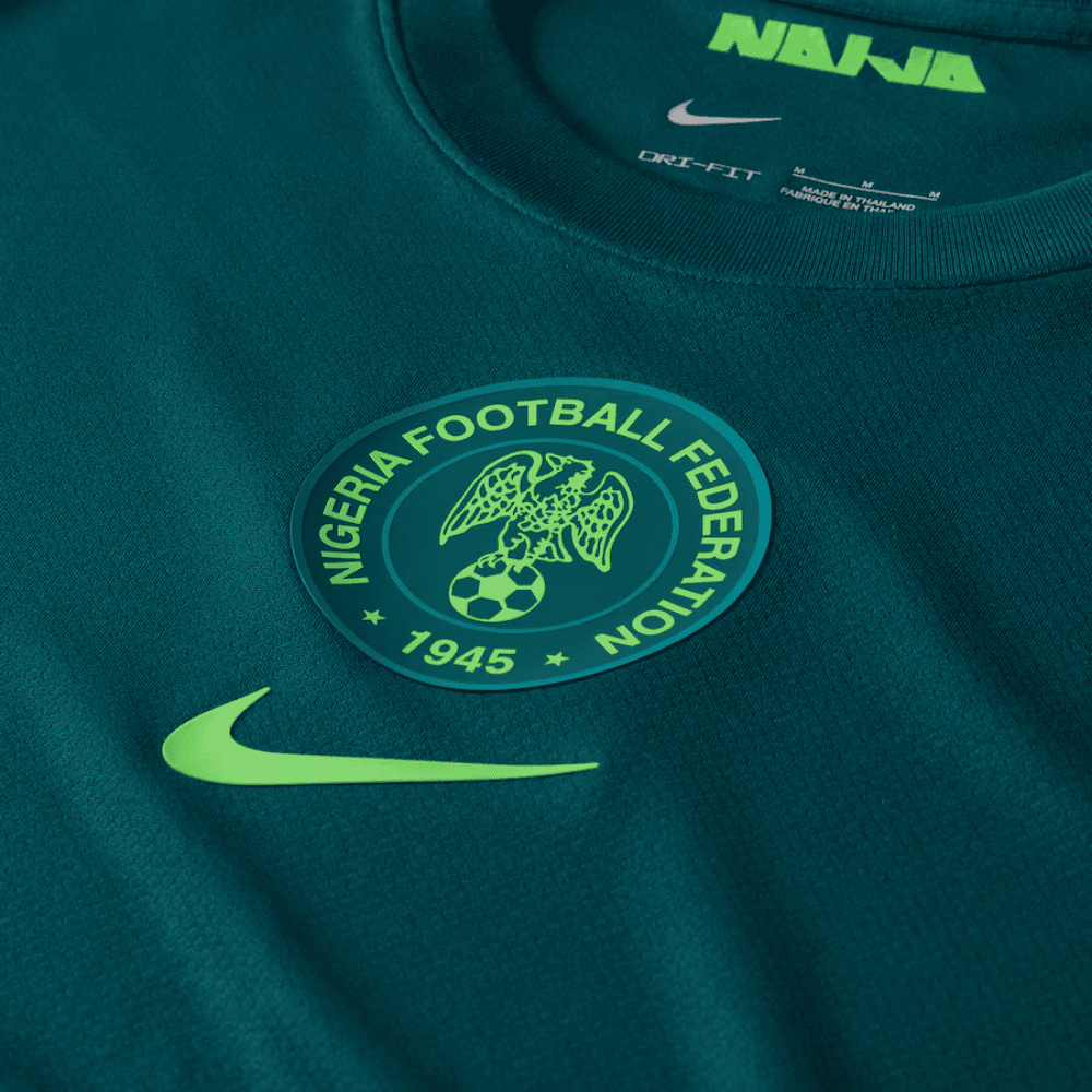 Camisa Futebol Seleção Nigéria II 25/26 Torcedor Verde Masculina