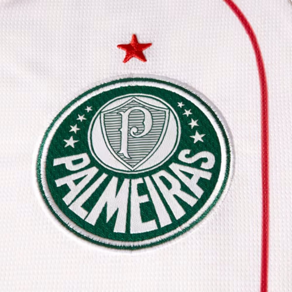 Camisa Palmeiras 2026 Away Puma Torcedor Branca Masculina