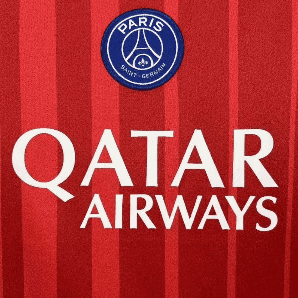 Camisa Paris Saint-Germain III 25/26 Torcedor Total 90 Nike Masculina Vermelha
