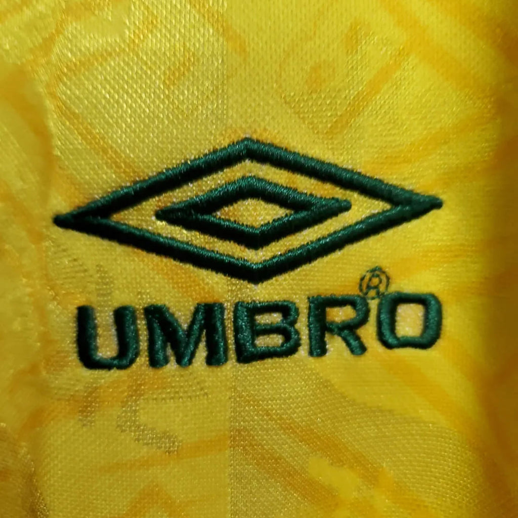 Camisa Futebol Brasil Retrô I 1993 Torcedor Amarela Masculina