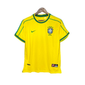 Camisa Futebol Brasil Retrô I 1998 Torcedor Amarela Masculina