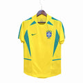 Camisa Futebol Brasil Retrô I 2002 Torcedor Amarela Masculina