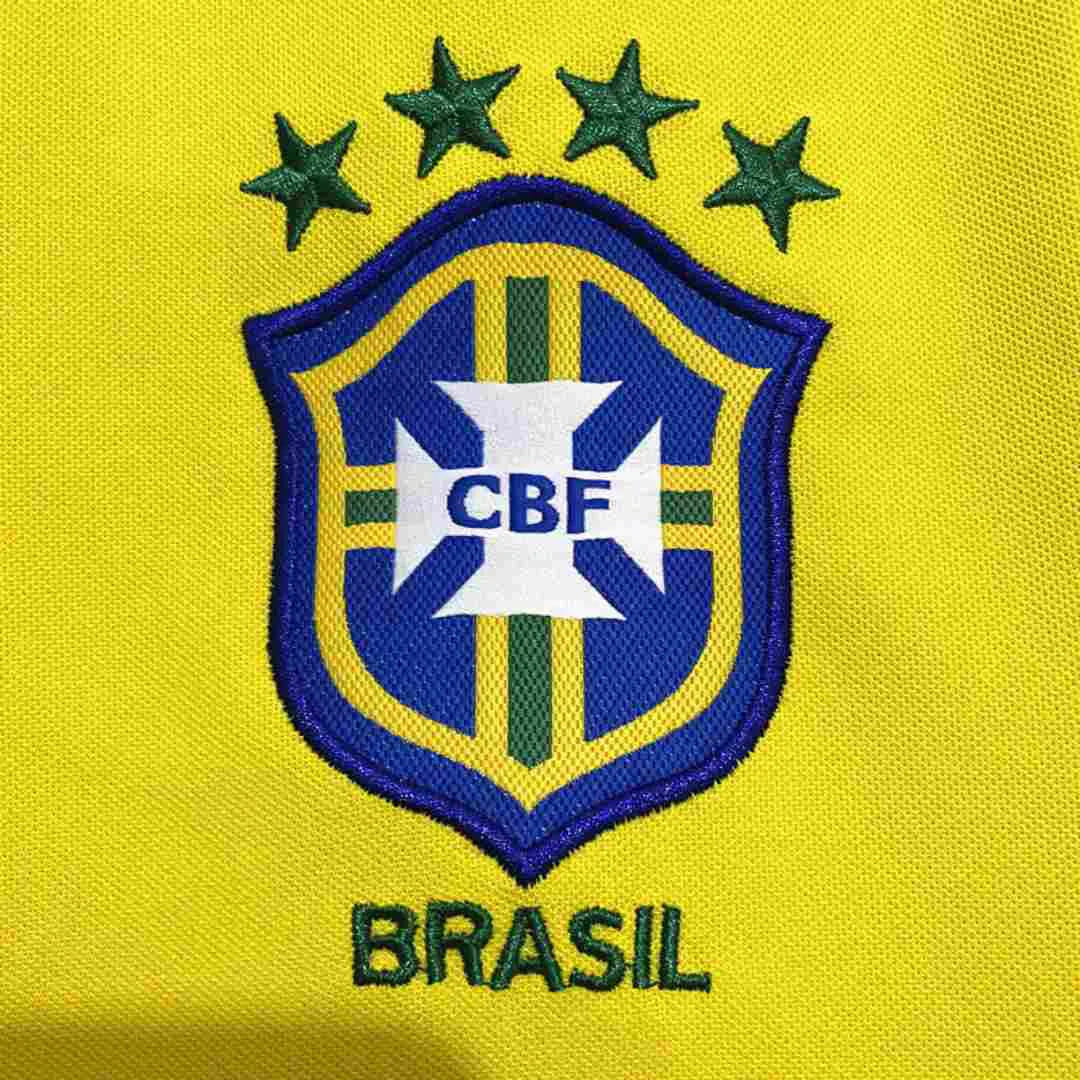 Camisa Futebol Brasil Retrô I 2002 Torcedor Amarela Masculina