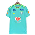 Camisa Seleção Brasileira Torcedor 2026 Treino Masculina Azul Turquesa