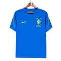 Camisa Seleção Brasileira Torcedor 2026 Treino Masculina Azul