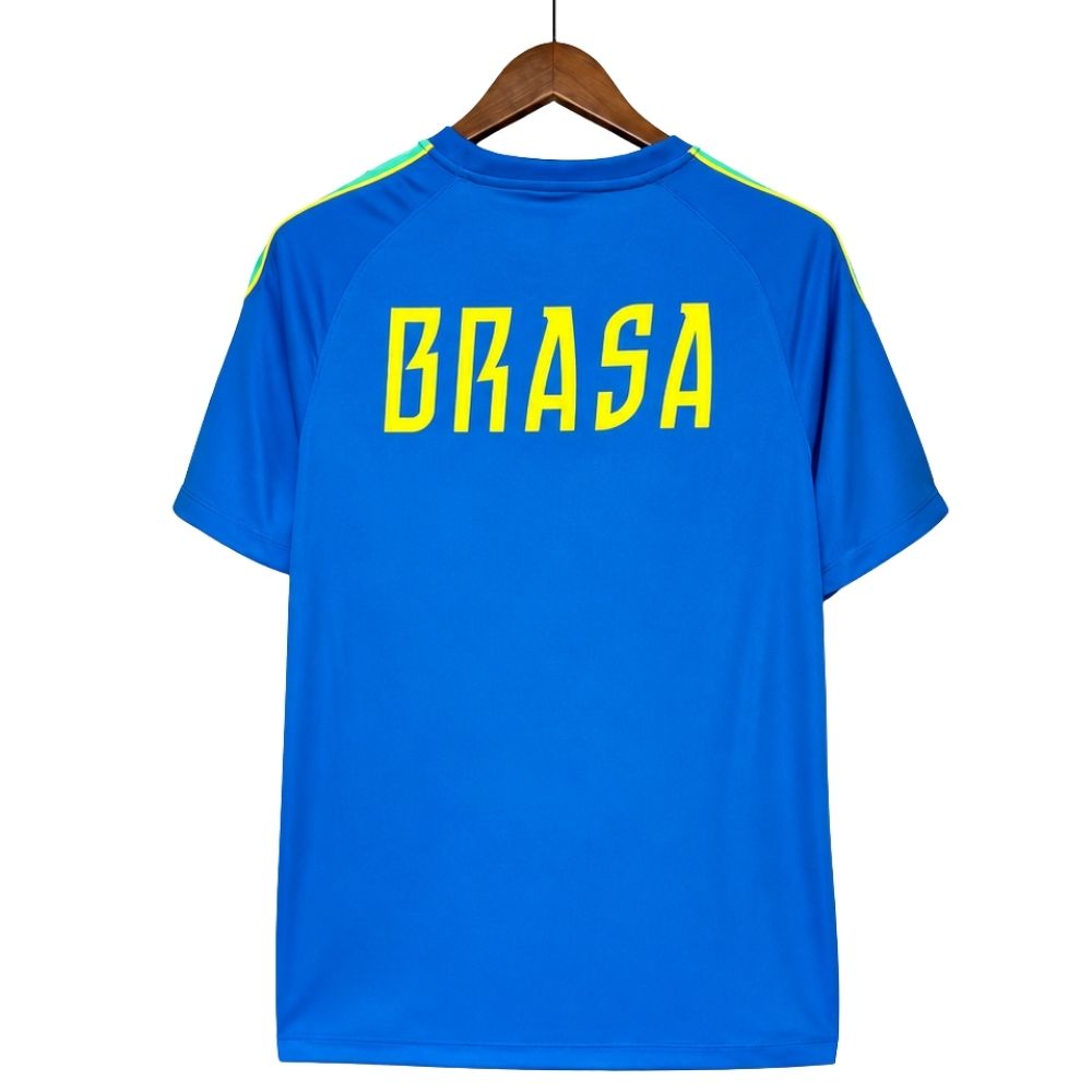 Camisa Seleção Brasileira Torcedor 2026 Treino Masculina Azul
