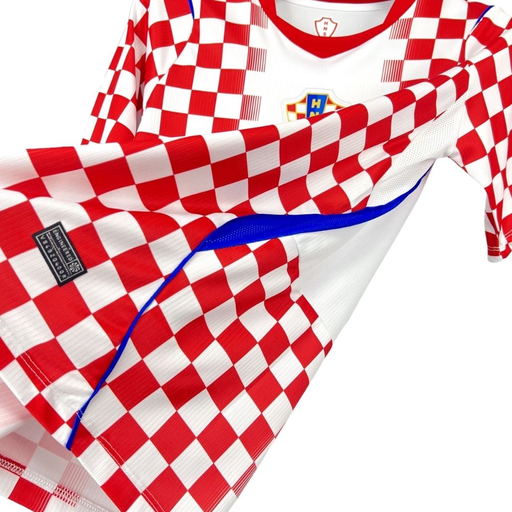 Camisa Seleção Croacia Torcedor 26/27 Home Branca e Vermelha Masculina