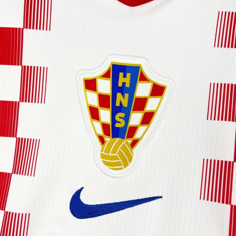 Camisa Seleção Croacia Torcedor 26/27 Home Branca e Vermelha Masculina