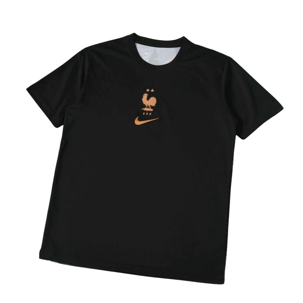 Camisa Seleção França Torcedor 2026 Goleiro Masculina Preta