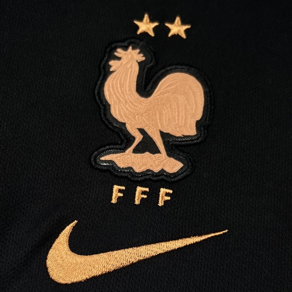 Camisa Seleção França Torcedor 2026 Goleiro Masculina Preta