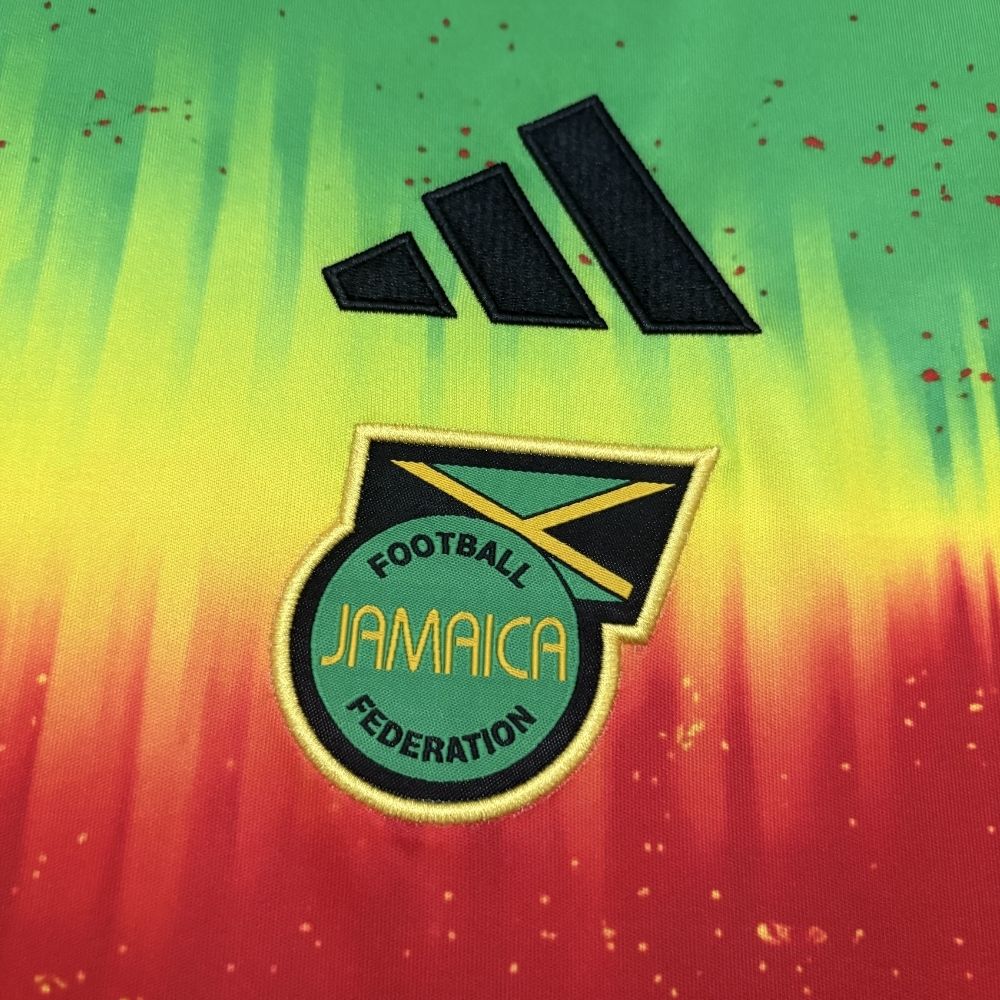 Camisa Seleção Jamaica Torcedor 2026 Adidas x Bob Marley Treino Masculina Amarelo