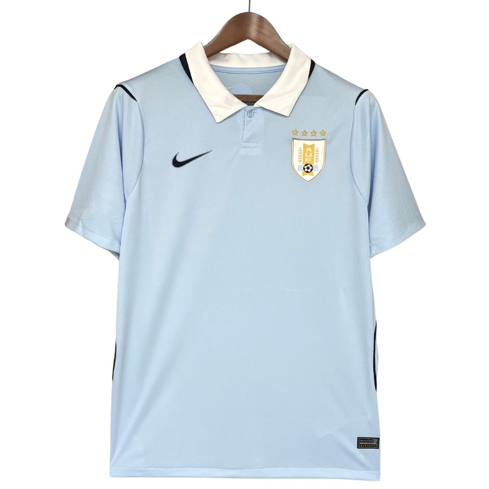 Camisa Seleção Uruguai Torcedor 26 Home Polo Masculina