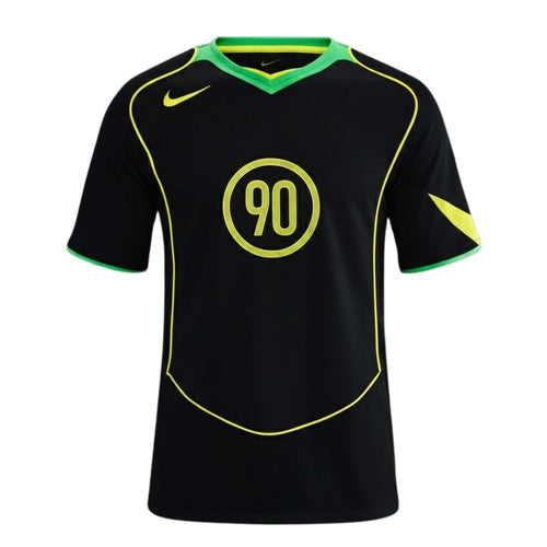 Camisa Brasil Torcedor Nike Dri-FIT Total 90 Preta Masculina