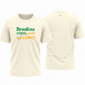 Camiseta All Sports Brasil na Copa do Mundo Eu No Copo Masculino Off White