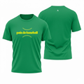 Camiseta All Sports Brasil Pais do Baseball Masculino Verde