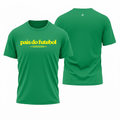 Camiseta All Sports Brasil Pais do Futebol Copa do Mundo Masculino Verde
