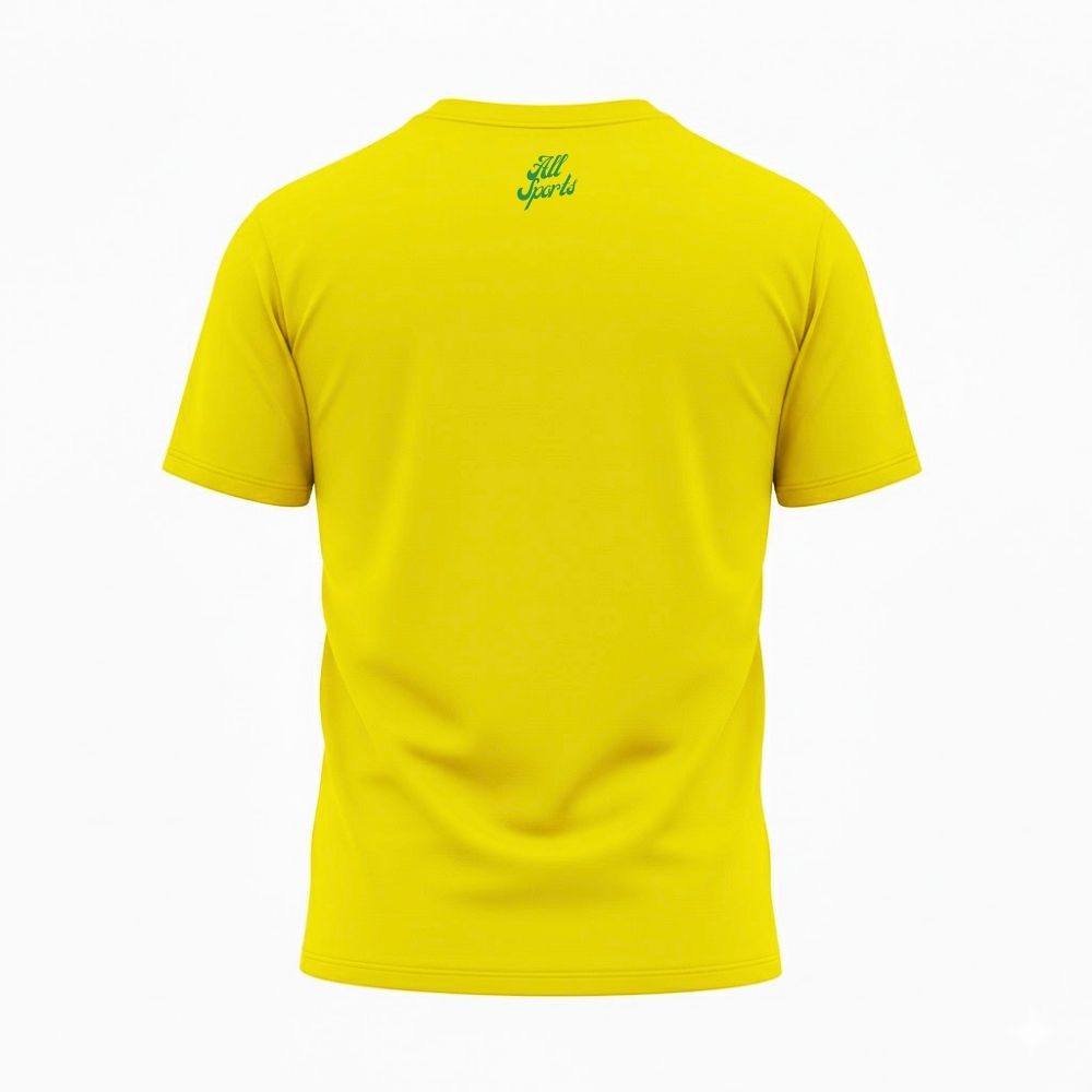 Camiseta All Sports Copa do Mundo 2026 É o Braza Amarela Masculina
