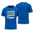 Camiseta All Sports Copa do Mundo Formula da Felicidade Futebol Masculino Azul
