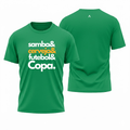 Camiseta All Sports Copa do Mundo Formula da Felicidade Futebol Masculino Verde