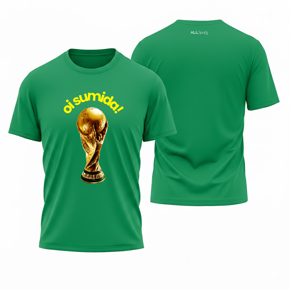 Camiseta All Sports Copa do Mundo Oi Sumida Masculino Verde