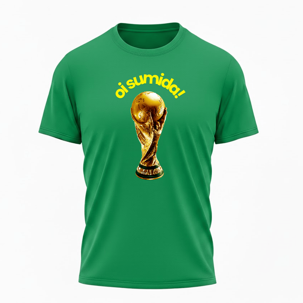 Camiseta All Sports Copa do Mundo Oi Sumida Masculino Verde