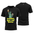 Camiseta All Sports Copa do Mundo USA 2026 Freedom Beer Soccer Preto Masculino