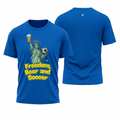 Camiseta All Sports Copa do Mundo USA 2026 Freedom Beer Soccer Azul Royal Masculino