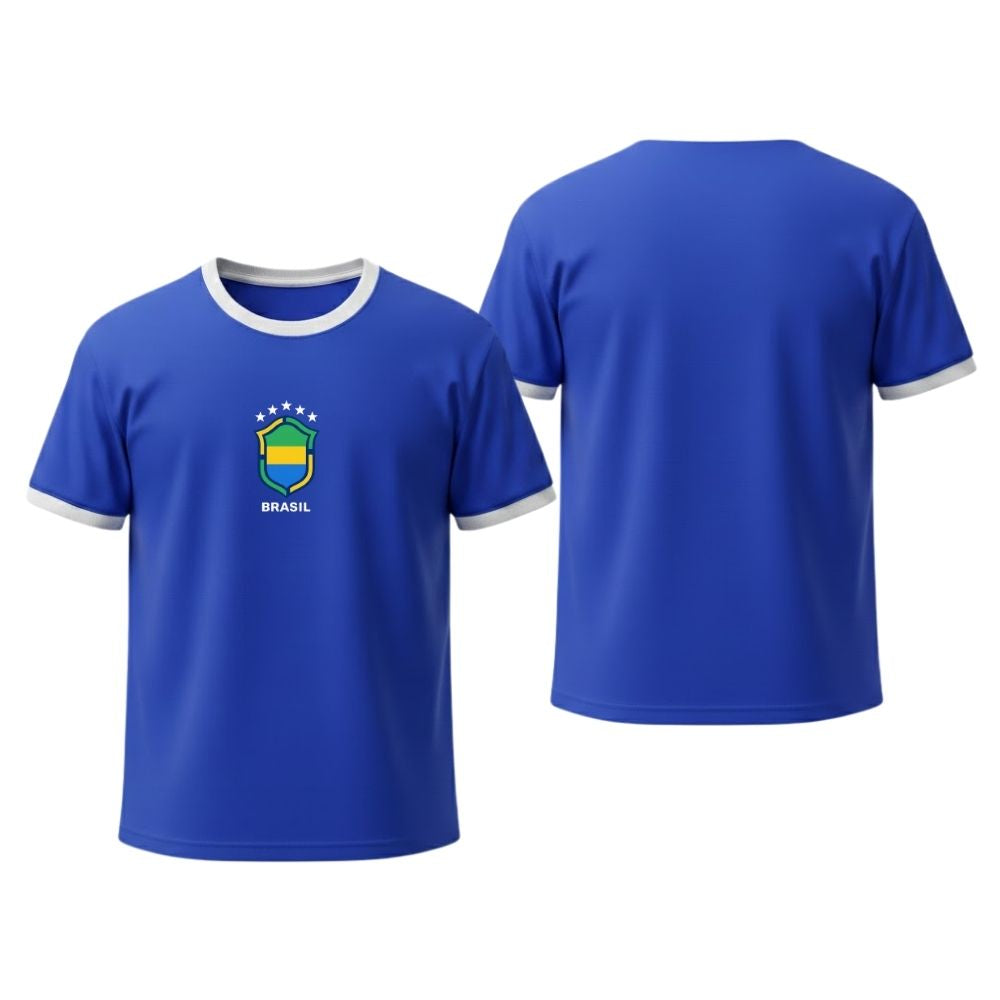 Camiseta All Sports Escudo Brasil Copa do Mundo 2026 Masculina