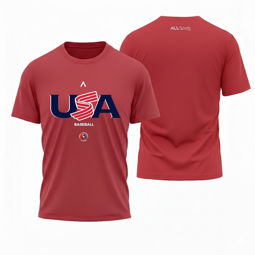 Camiseta All Sports EUA World Baseball Classic 2026 Masculina