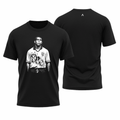 Camiseta All Sports Lendas do Futebol Ronaldo Fenômeno Brasil Masculina Preta