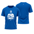 Camiseta All Sports Lendas do Futebol Ronaldo Fenômeno Brasil Masculina Azul Royal