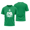 Camiseta All Sports Lendas do Futebol Ronaldo Fenômeno Brasil Masculina Verde