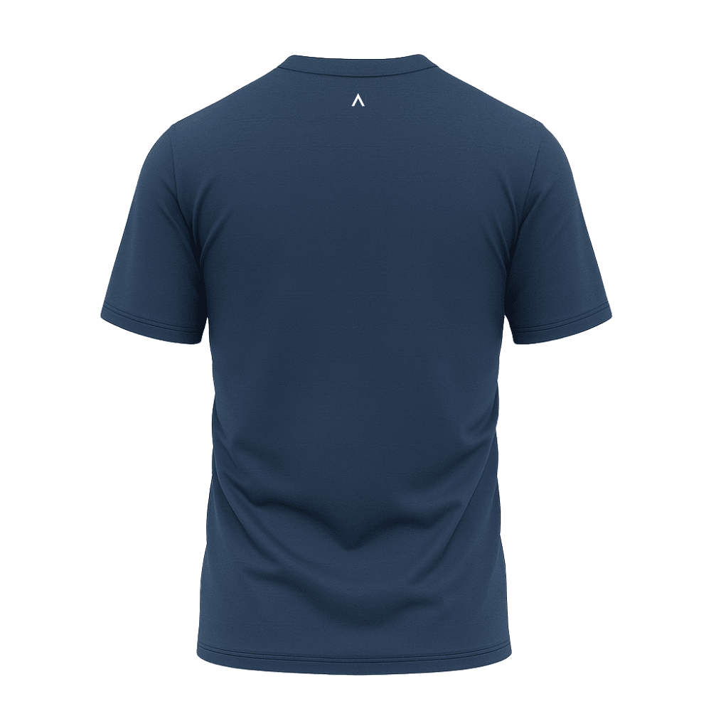 Camiseta All Sports Lendas do Futebol Ronaldo Fenômeno Brasil Masculina Azul Marinho