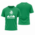 Camiseta All Sports Lendas do Futebol Ronaldo R9 Brasil Masculina Verde