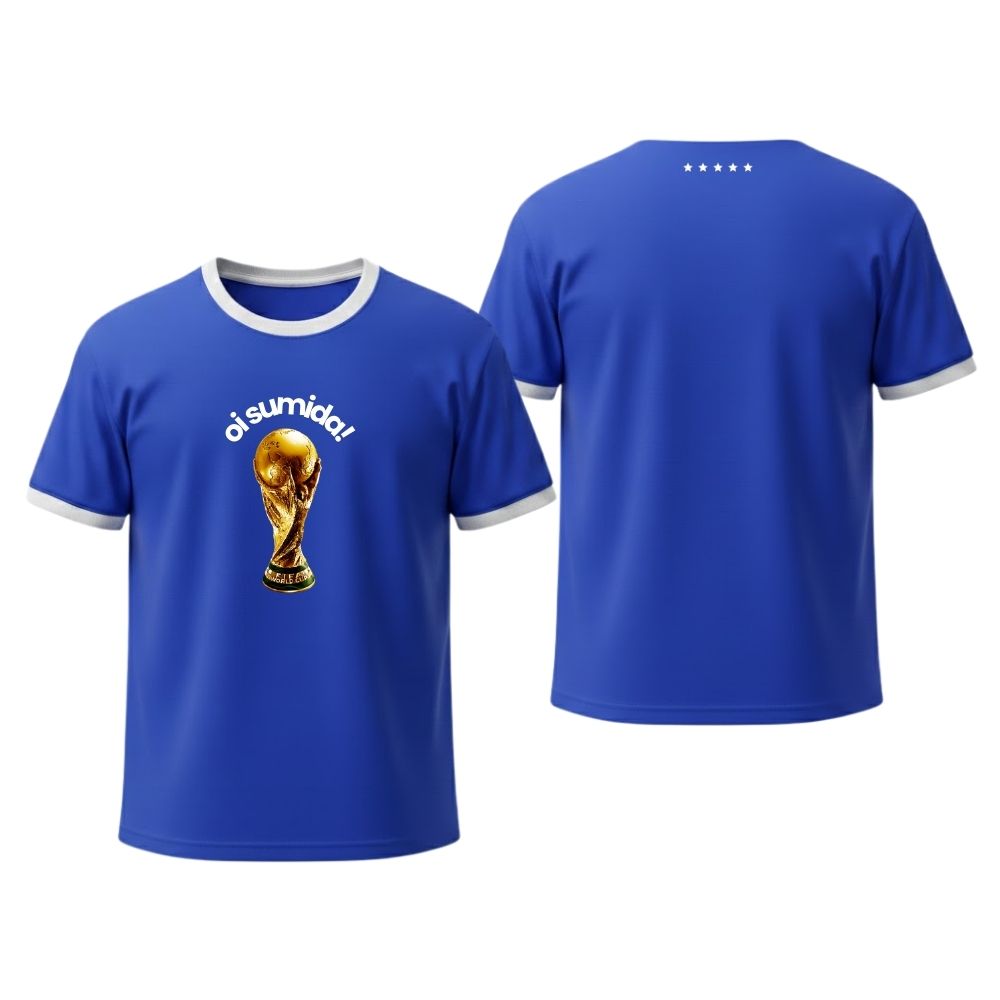 Camiseta All Sports Oi Sumida Brasil Copa do Mundo 2026 Masculina