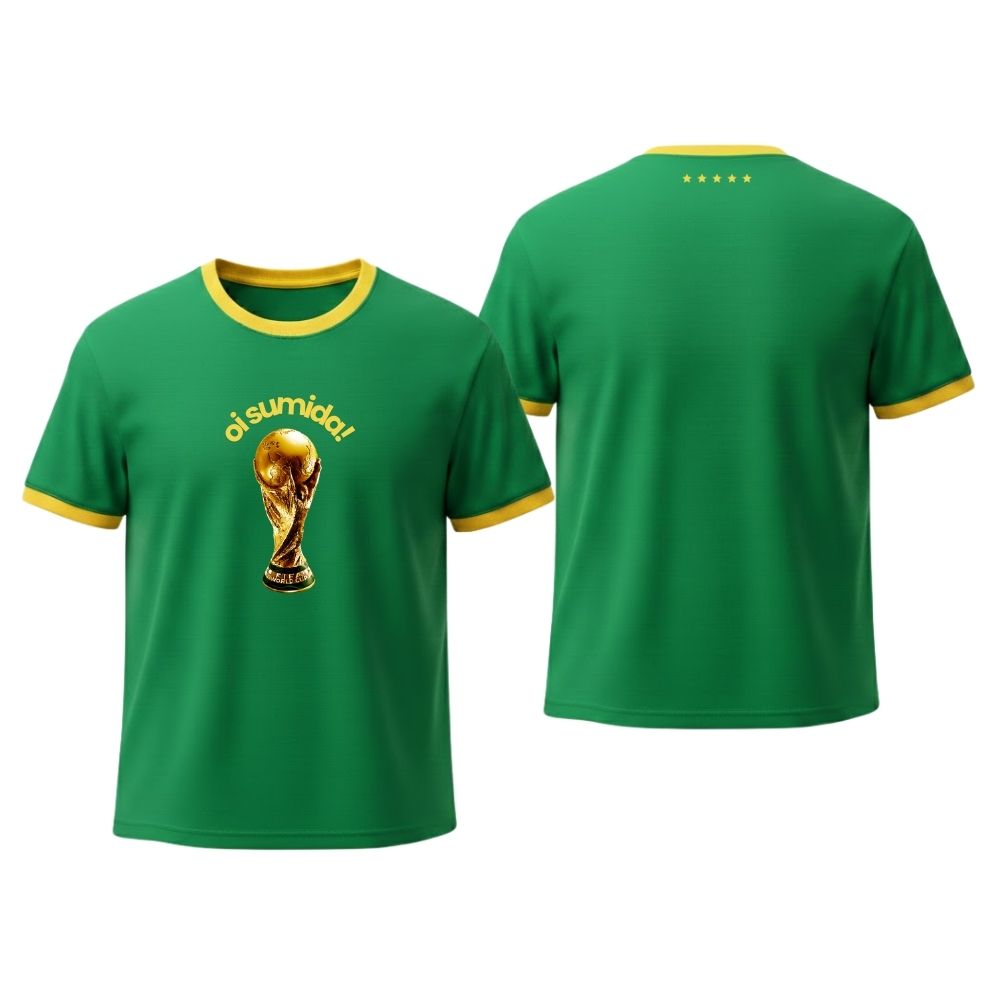 Camiseta All Sports Oi Sumida Brasil Copa do Mundo 2026 Masculina