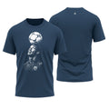 Camiseta All Sports Ronaldinho Barcelona Azul Marinho Masculina