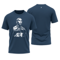 Camiseta All Sports Ronaldo Copa do Mundo 1998 Masculina Azul Marinho
